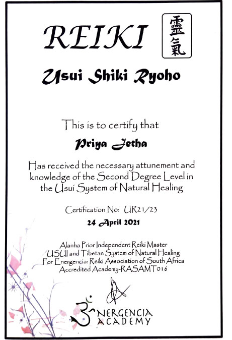CertificateUsui-ShikiRyohoI